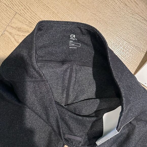 GAP Athletic Fit dark grey capris S - Picture 2 of 3